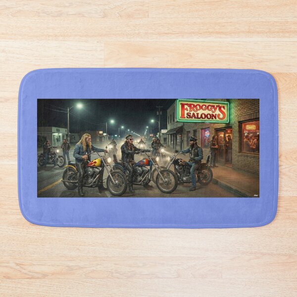 Item preview, BIKERS AT DAYTONA FROGGYS SALOON 60S designed and sold by VERYOLDROAD BY AXTON BROWNING .