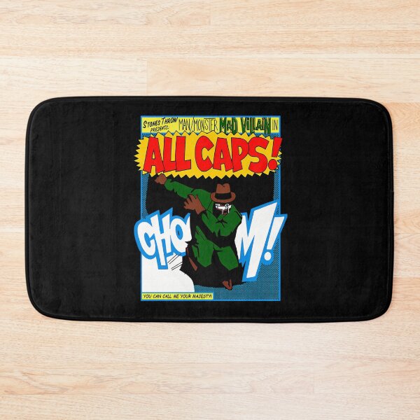 Item preview, Mad Villain All Caps Comic Style designed and sold by MagicEagleStore.