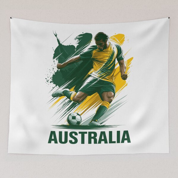 Item preview, Australia Soccer designed and sold by StudioRedKoala.
