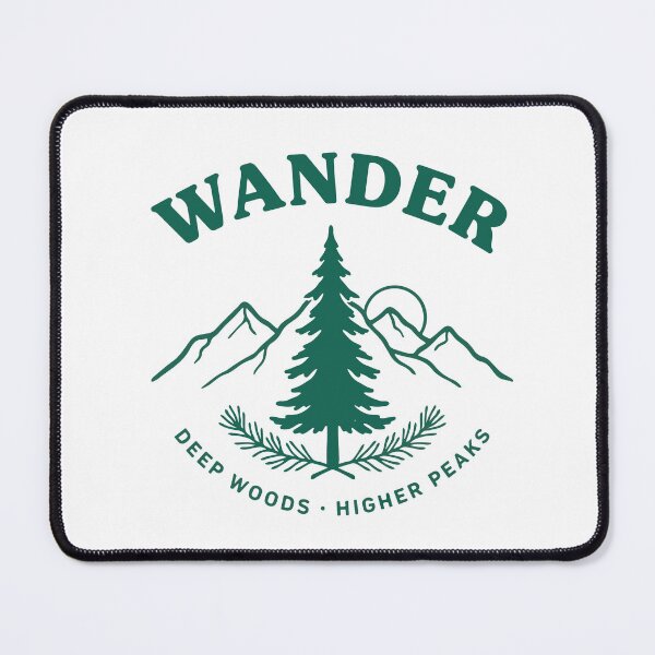 Item preview, Wander – Adventure & Travel Typography Design designed and sold by Amsafjol.