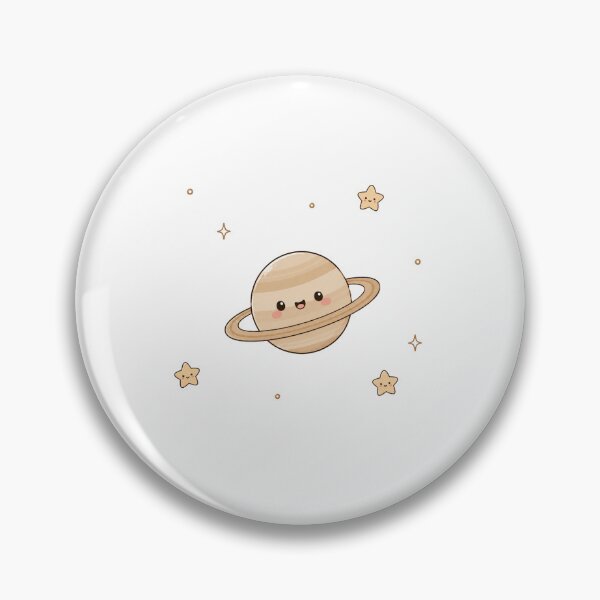 Item preview, Cozy Kawaii Saturn Planet Space  designed and sold by Seculinator.