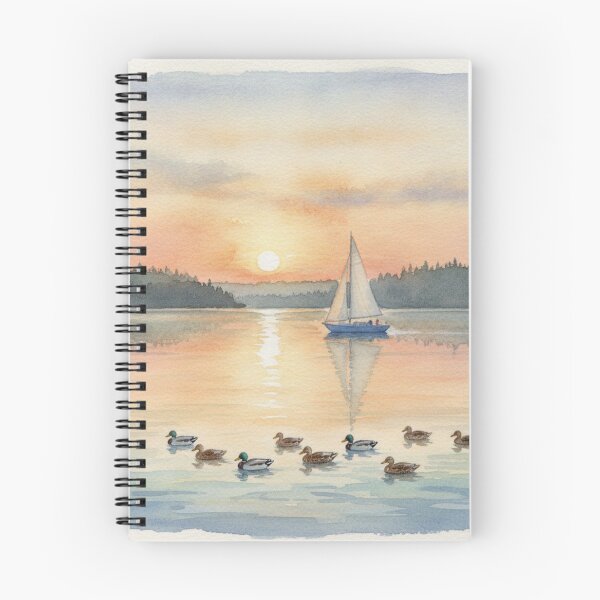 Item preview, Sailboat on the lake designed and sold by ecupirate99.