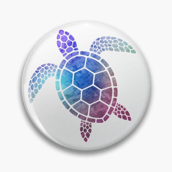 Item preview, Purple Sea Turtle Illustration designed and sold by teeperfect.