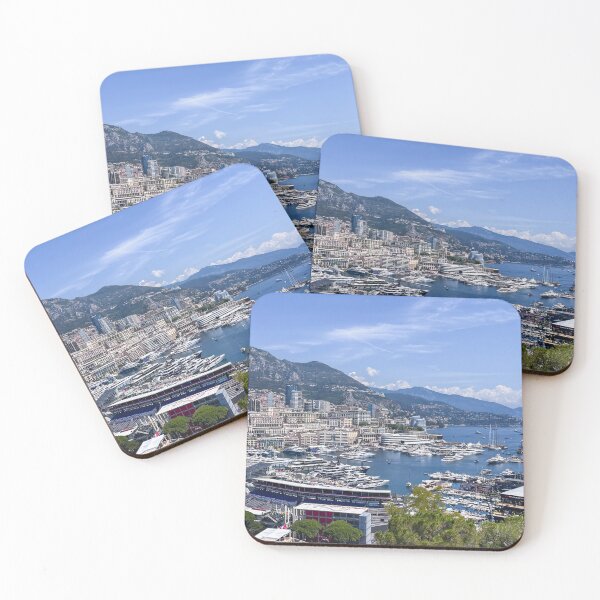 Aperçu de l'œuvre Paysage urbain de Monaco Formule 1 créée et vendue par RJW Images.