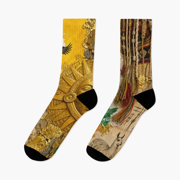 Item preview, Inti's Radiance: Golden Sun God of the Incas designed and sold by DarVibe Designs.