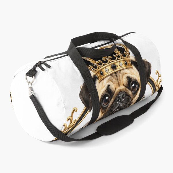 Item preview, Paw Royalty King Pug Dog Sticker designed and sold by PawFusionArt.