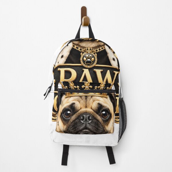Item preview, Paw Royalty King Pug Dog Sticker designed and sold by PawFusionArt.