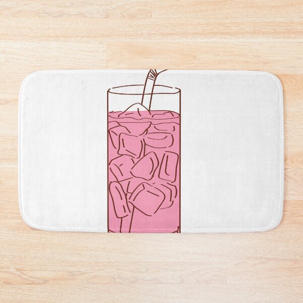 Item preview, Rose Lemonade Aesthetic Drink Illustration designed and sold by Handyharshiya.