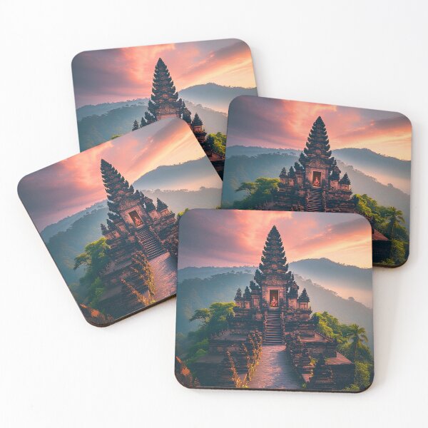 Item preview, Pura Senja Bali  - “Bali Temple at Sunset” designed and sold by ZenGrooves.