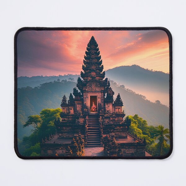 Item preview, Pura Senja Bali  - “Bali Temple at Sunset” designed and sold by ZenGrooves.
