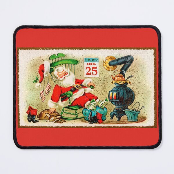 Item preview, Napping Santa Claus designed and sold by collageDP.