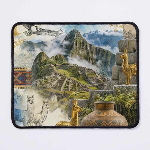Item preview, Machu Picchu: Citadel in the Mist designed and sold by DarVibe Designs.