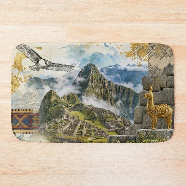 Item preview, Machu Picchu: Citadel in the Mist designed and sold by DarVibe Designs.