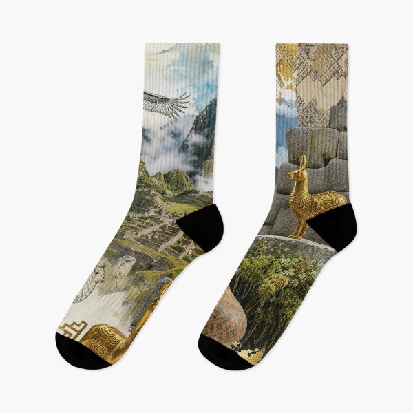 Item preview, Machu Picchu: Citadel in the Mist designed and sold by DarVibe Designs.