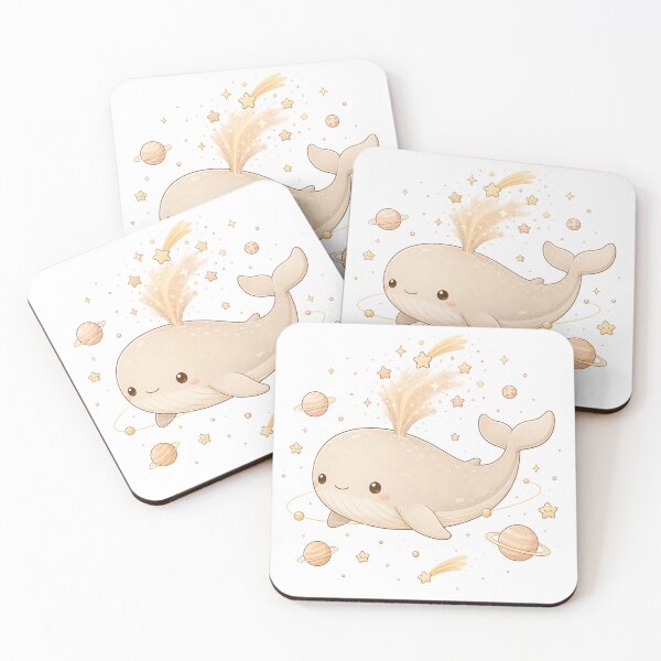 Item preview, Cozy Kawaii Cosmic Whale Space  designed and sold by Seculinator.