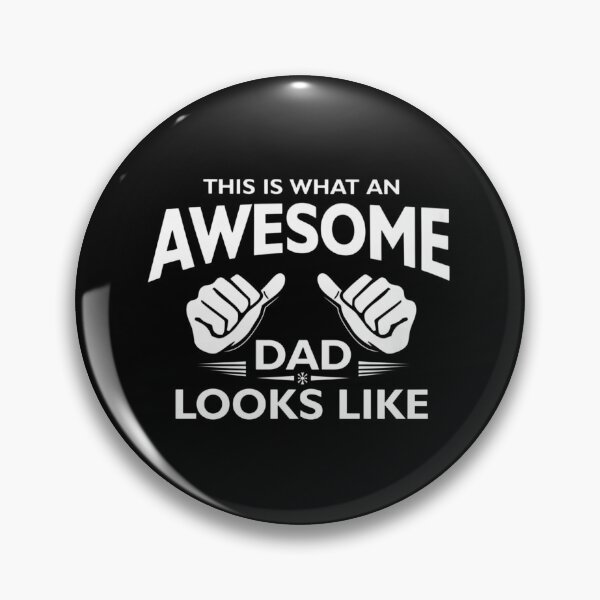 Item preview, AWESOME DAD This is what an dad looks like, Father's Day, Funny Dad designed and sold by toongstudio.