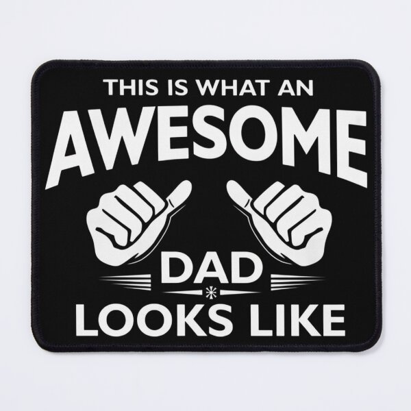 Item preview, AWESOME DAD This is what an dad looks like, Father's Day, Funny Dad designed and sold by toongstudio.