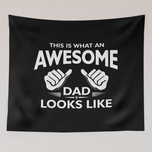 Item preview, AWESOME DAD This is what an dad looks like, Father's Day, Funny Dad designed and sold by toongstudio.