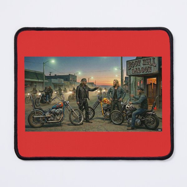 Item preview, BIKERS AT DAYTONA BOOT HILL SALOON 60S designed and sold by VERYOLDROAD BY AXTON BROWNING .