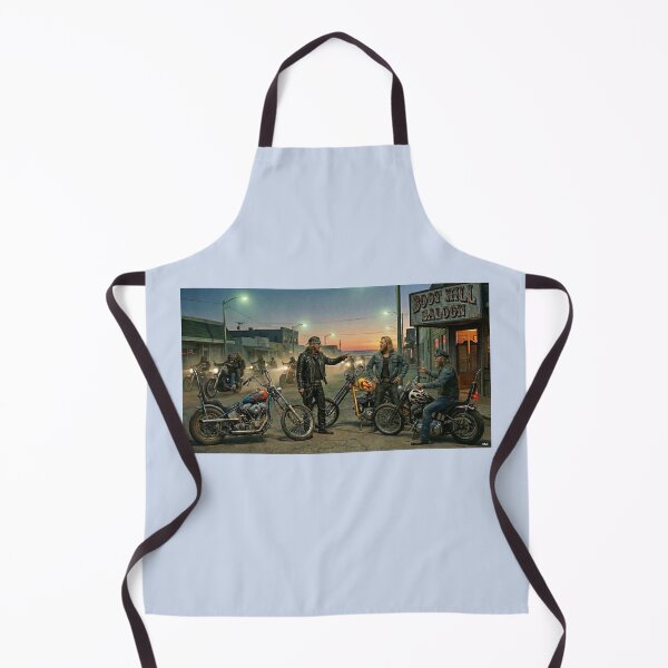 Item preview, BIKERS AT DAYTONA BOOT HILL SALOON 60S designed and sold by VERYOLDROAD BY AXTON BROWNING .