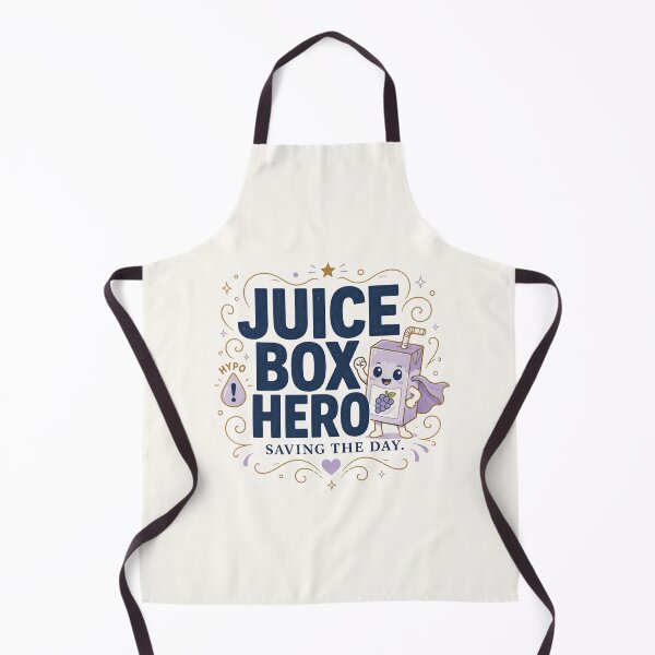 Item preview, Juice Box Hero - Funny Reactive Hypoglycemia Low Blood Sugar Design designed and sold by BlackSector77.