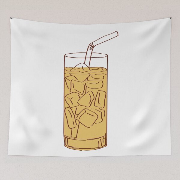 Item preview, Mango Cooler Minimal Drink Illustration designed and sold by Handyharshiya.