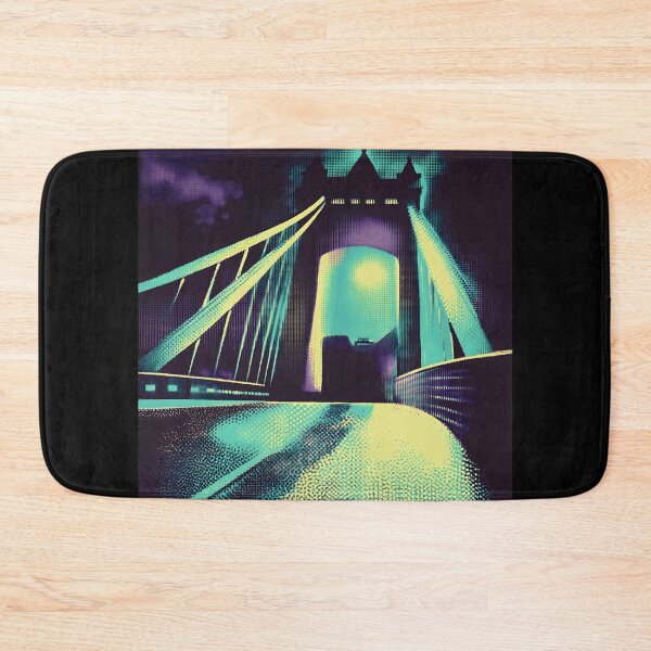 Item preview, Neon Gothic Bridge at Midnight designed and sold by ClubVacay.