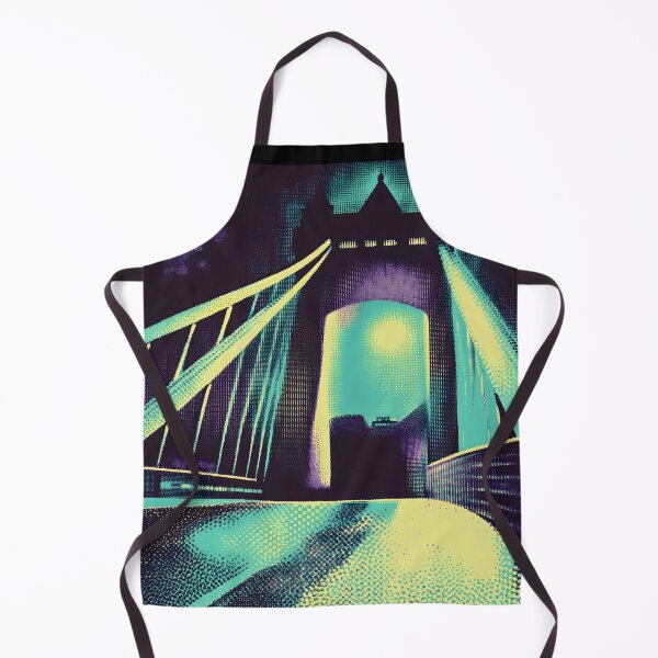 Item preview, Neon Gothic Bridge at Midnight designed and sold by ClubVacay.