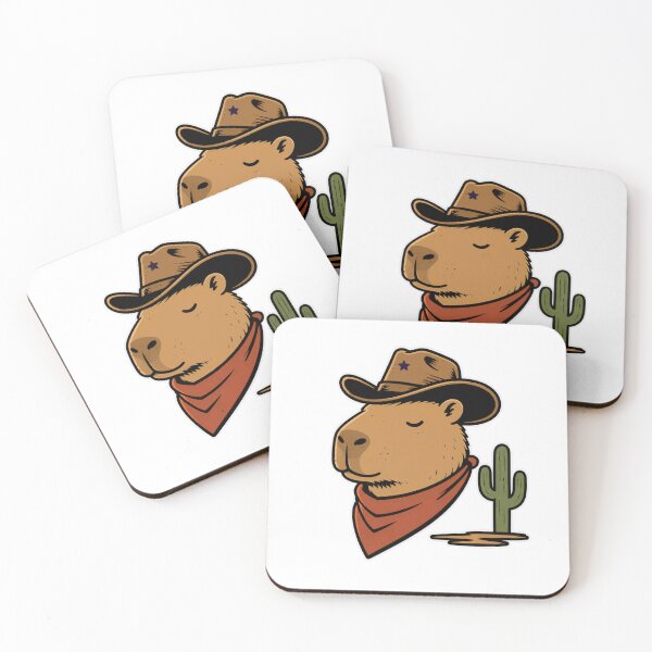 Item preview, Cowboy Capybara Shirt Funny Western Capybara Lover Tee designed and sold by PINK FREE.