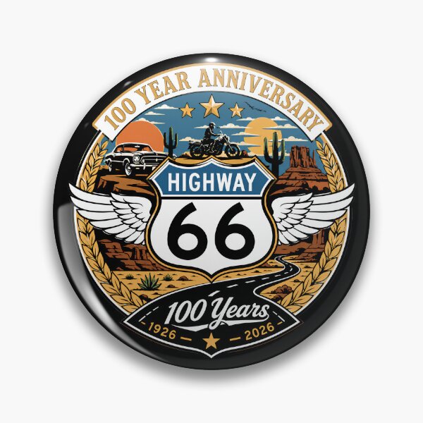 Item preview, Highway 66 Centennial Car Anniversary 100 Years 1926-2026 designed and sold by SEBANOX.