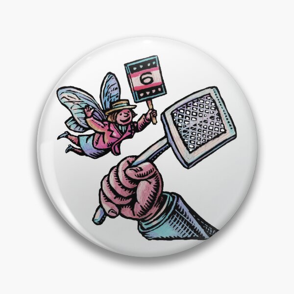 Item preview, A local woman politician, dressed in red white and blue, a 'gadfly' designed and sold by LisaHaney.