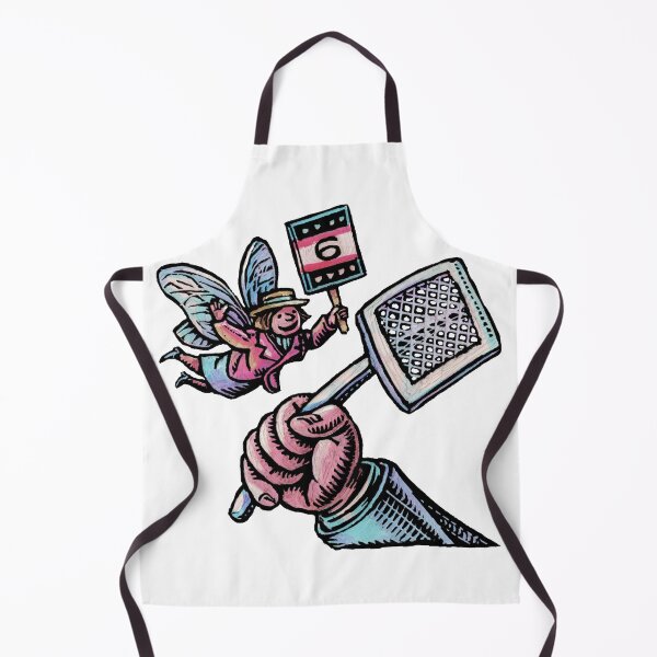 Item preview, A local woman politician, dressed in red white and blue, a 'gadfly' designed and sold by LisaHaney.