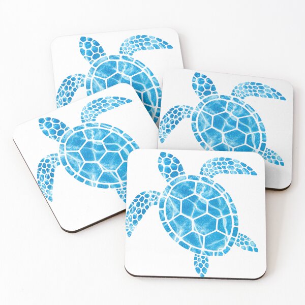 Item preview, Blue Sea Turtle Watercolor  designed and sold by teeperfect.