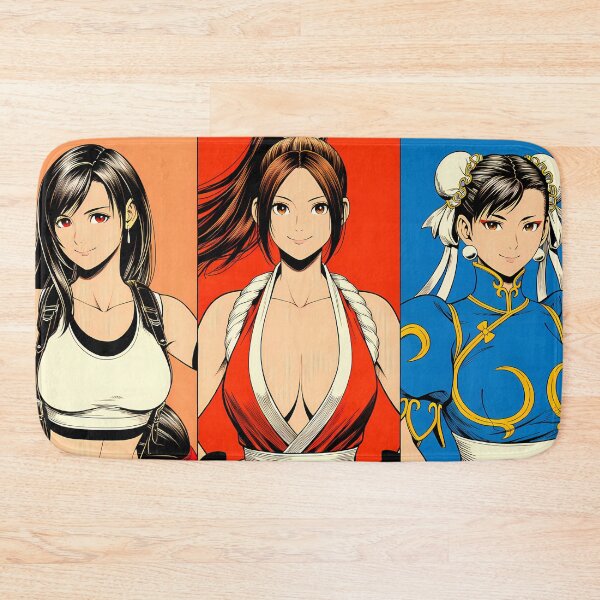 Item preview, Tifa & Mai Shiranui &  Chun Li - 1 designed and sold by Infinite-Aspire.