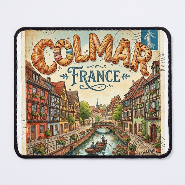 Item preview, Colmar France Pastry Sticker designed and sold by Imaginarium of Chaos falcon88 .
