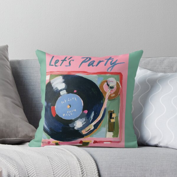Item preview, Vinyl Record Player - Vintage Retro Let's Party designed and sold by sheprint.