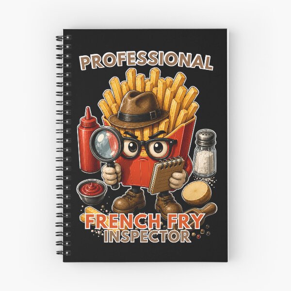 Item preview, Professional French Fry Inspector – Funny Fast Food Detective Design designed and sold by PXEpic.