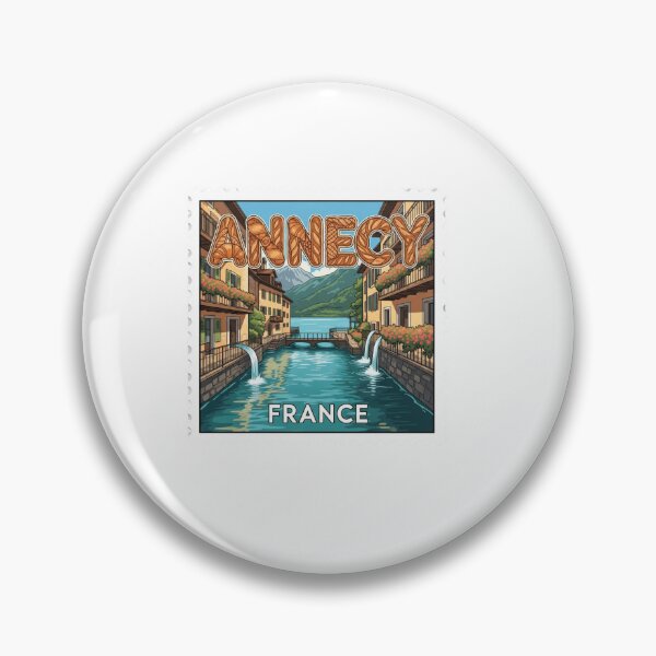 Item preview, Annecy France Pastry Sticker designed and sold by Imaginarium of Chaos falcon88 .