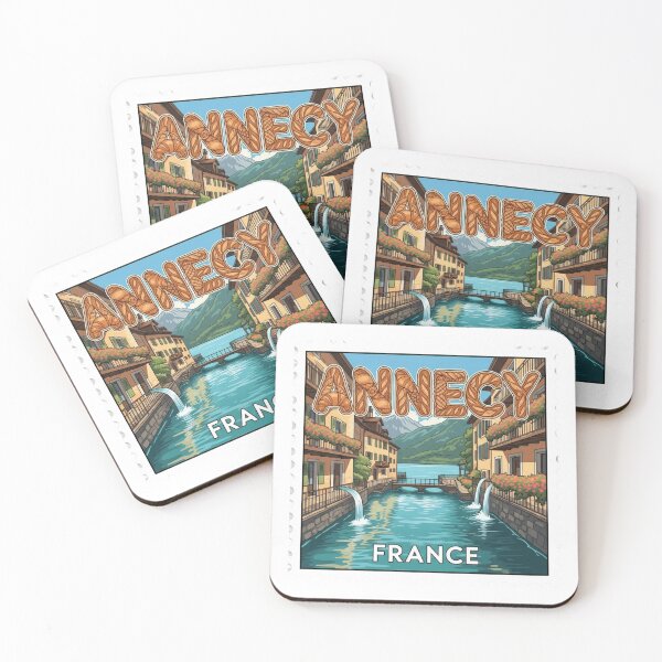 Item preview, Annecy France Pastry Sticker designed and sold by Imaginarium of Chaos falcon88 .