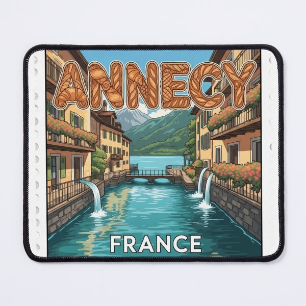 Item preview, Annecy France Pastry Sticker designed and sold by Imaginarium of Chaos falcon88 .