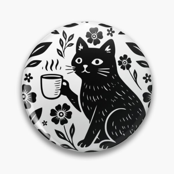 Item preview, Boho Cat, Cat Coffee Lover designed and sold by toongstudio.