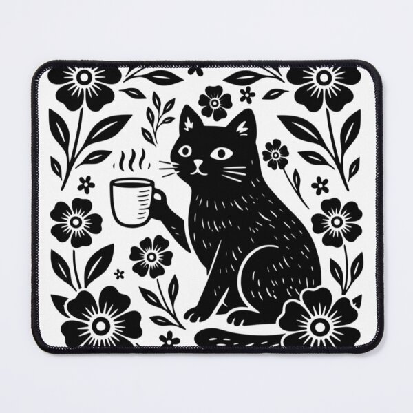 Item preview, Boho Cat, Cat Coffee Lover designed and sold by toongstudio.