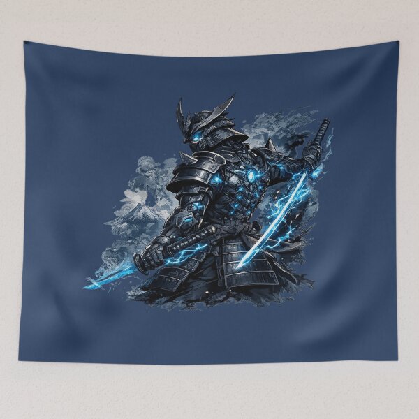 Item preview, Cyborg Shogun Ninja Anime Samurai Warrior designed and sold by MagicMakerPh.