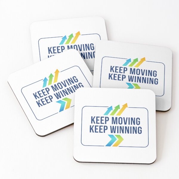 Item preview, Keep Moving. Keep Winning designed and sold by MaciejErdon.