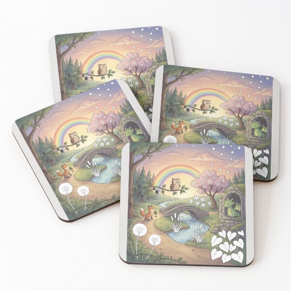 Item preview, 50 Book Kids Reading Challenge Poster – The Tiny Dragon Garden Reading Tracker Wall Art for Kids,  Homeschool & Classroom Reward Chart designed and sold by VectorJoy.