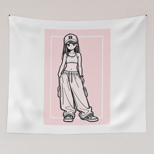 Item preview, Fashion - urbanloo woman crop cargo designed and sold by AnimeShin.