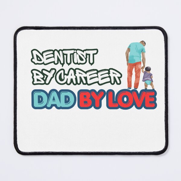 Item preview, Dentist By Career. Dad By Love. | Father's Day Gift for Dentist Dad designed and sold by MagnetStyle.