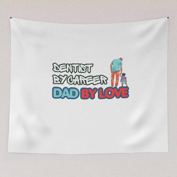 Item preview, Dentist By Career. Dad By Love. | Father's Day Gift for Dentist Dad designed and sold by MagnetStyle.