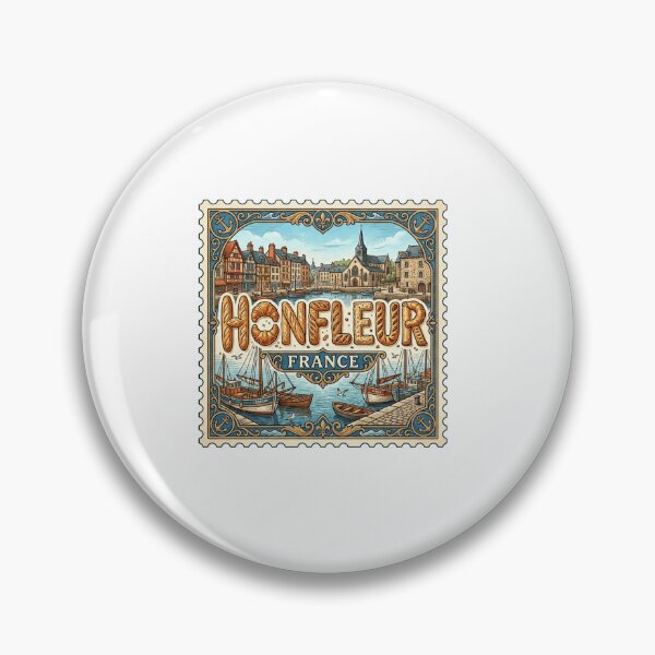 Item preview, Honfleur France Pastry Sticker designed and sold by Imaginarium of Chaos falcon88 .