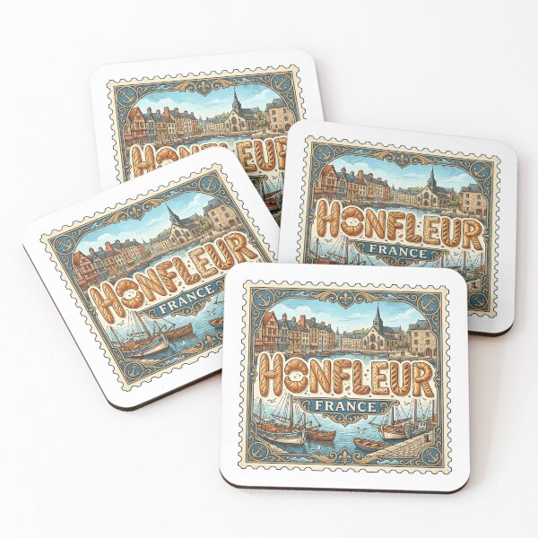 Item preview, Honfleur France Pastry Sticker designed and sold by Imaginarium of Chaos falcon88 .